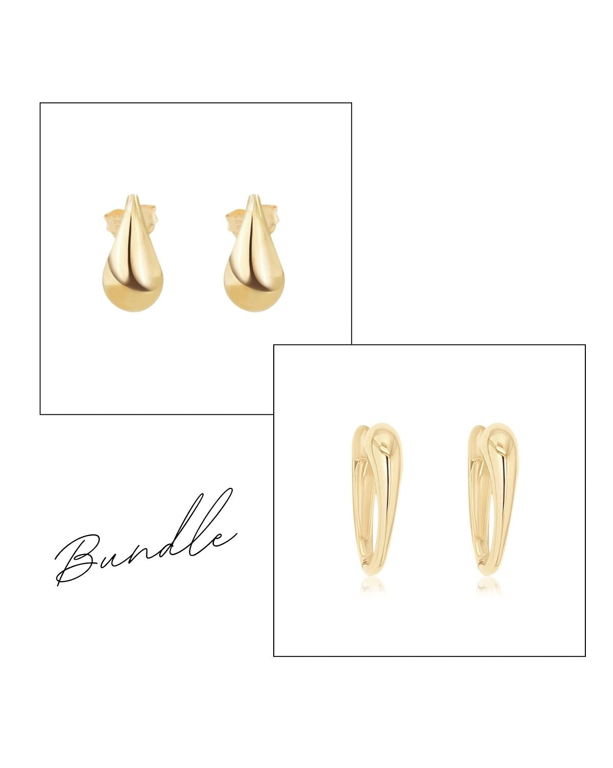 Drip &amp; Drop Earrings Set