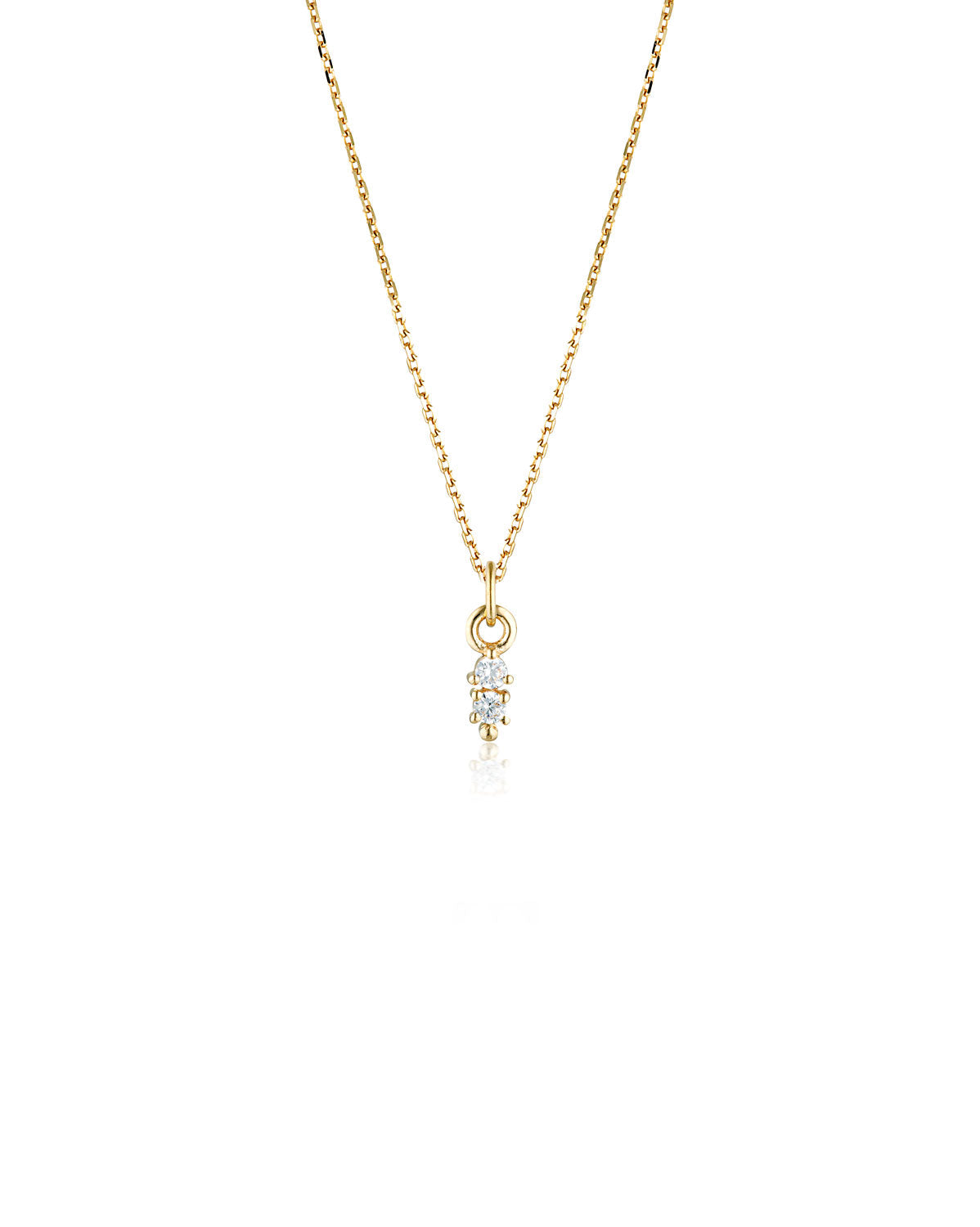 Crystal Duo Necklace